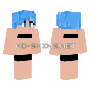 Bulma Censurado Minecraft skin