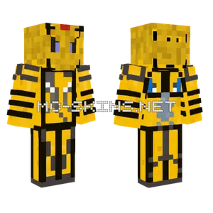 Bumblebee B 127 Minecraft skin