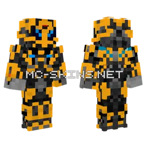 Bumblebee De Batalla Minecraft skin