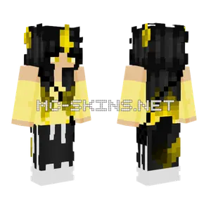 Bumblebee Girl Minecraft skin
