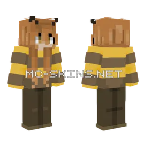 Bumblebee Girl Minecraft skin