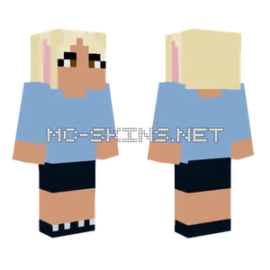 Bunny Girl OC Minecraft skin