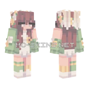 Bunny In Springlight Minecraft skin