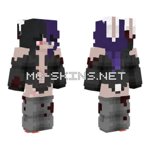 Bunny Yandere Minecraft skin