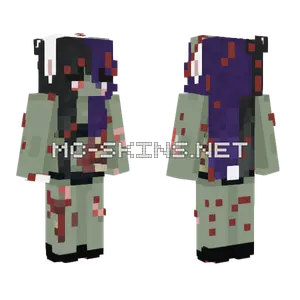 Bunny Zombie 2.0 Minecraft skin