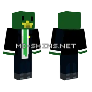 Business Duck Minecraft skin