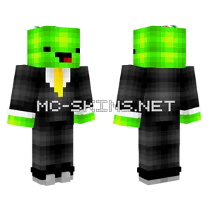 Business Lime Minecraft skin