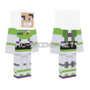 Buzz Lightyear Minecraft skin