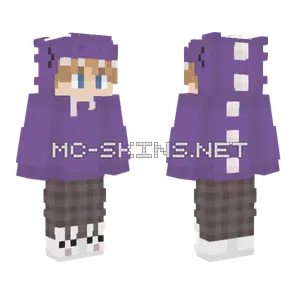 Bytedown Purple Wizard Minecraft skin