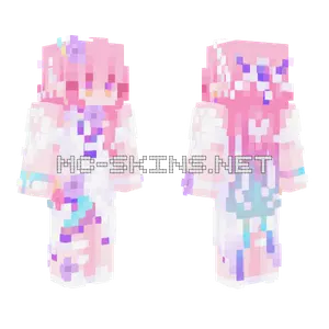 C3skq Pink Girl Minecraft skin