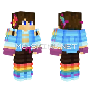 Caajbe Hydrangea Honeybees Mania Minecraft skin