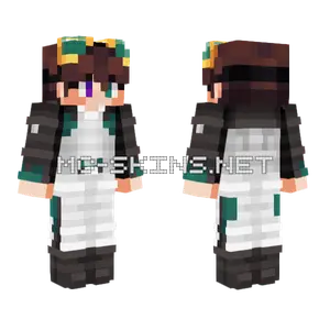 Cactus Capybara Mania Party Minecraft skin