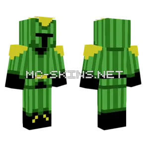 Cactus Knight Lego Minecraft skin