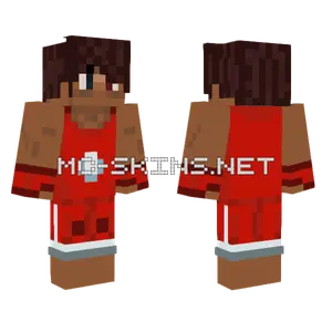 Cain Mystreet OC Counterpart Minecraft skin