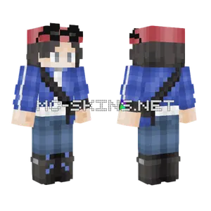 Calem Pokemon Boy Minecraft skin