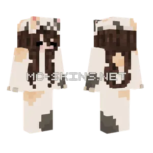 Calico Girl Base Minecraft skin