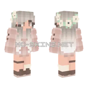 Callie With Flowers Minecraft skin