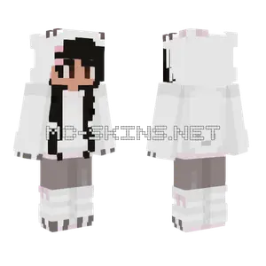 Camee Hello Kitty Minecraft skin
