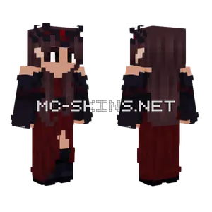 Cameela Dress 2 Minecraft skin