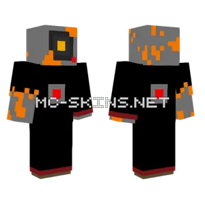 Camera Man Burnt Out Minecraft skin