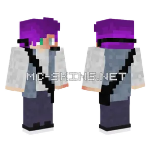 Cameraman Max Minecraft skin