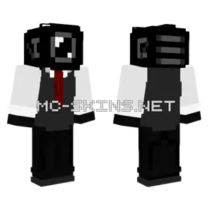 Cameraman Skin Minecraft skin