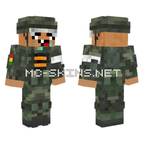 Camouflage Soldier Outfit
