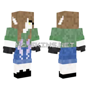 Camping Minecraft skin
