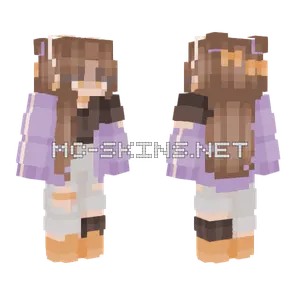 Candied Bows Skintober Day 4 Minecraft skin