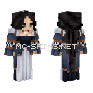 Candlemouse Blue Renaissance Minecraft skin
