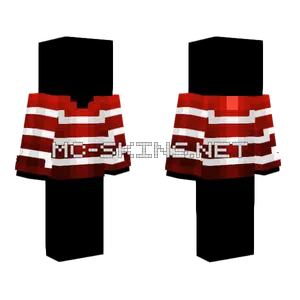 Candy Cane Stripe Sweater Minecraft skin