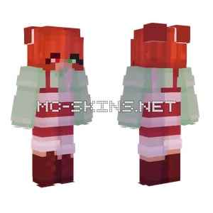 Candy Canes In The Mud Minecraft skin