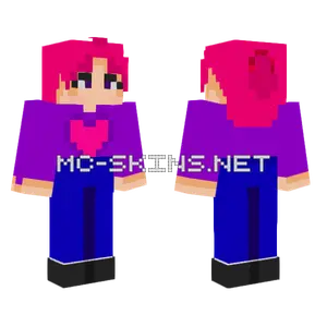 Candy Girl Minecraft skin