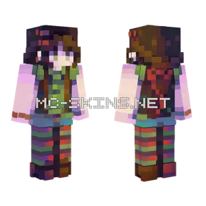 Candy Stripes RCE Minecraft skin
