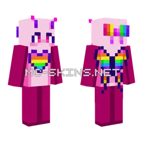 Candy The Rainbow Butterfly Minecraft skin