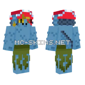 Capitao Aqua Natalino Minecraft skin
