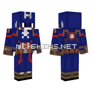 Captain America Skin Minecraft skin