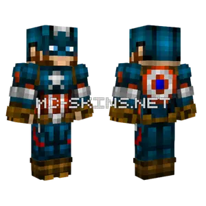 Captain America Skin Minecraft skin