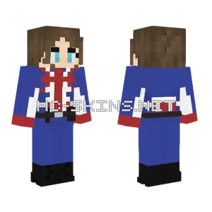 Captain Carter Outfit Minecraft skin