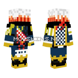 Captain James 1v35 Minecraft skin