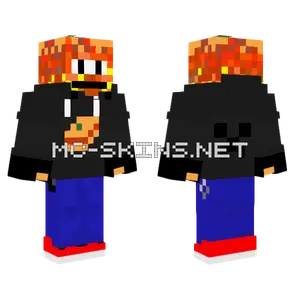 Captain Lasagna Minecraft skin