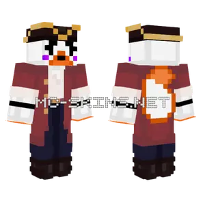 Captain Lolbit Minecraft skin