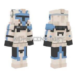 Captain Rex V2 Minecraft skin