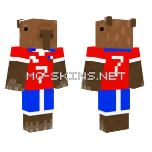 Capybara Chileno Minecraft skin