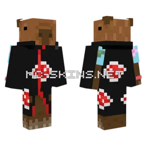 Capybara Minecraft skin