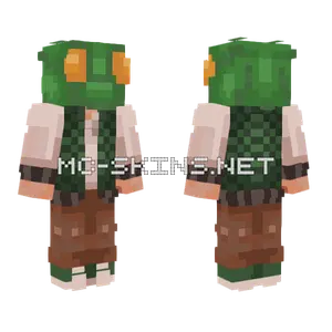 Carl Hotline Miami Minecraft skin