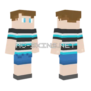 Carl With A K Minecraft skin