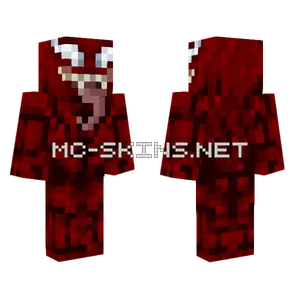 Carnage Marvel Minecraft skin