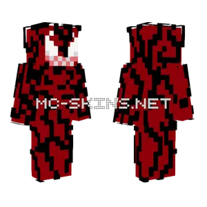 Carnage Skin Minecraft skin
