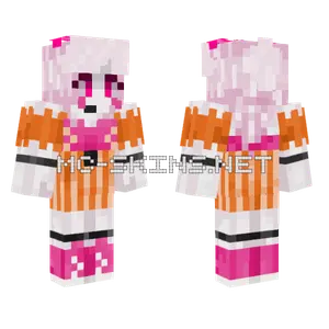 Carnival Craze Chica Minecraft skin